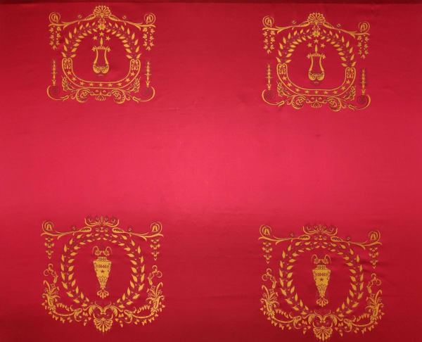 Fauteuil Massena Red Gold