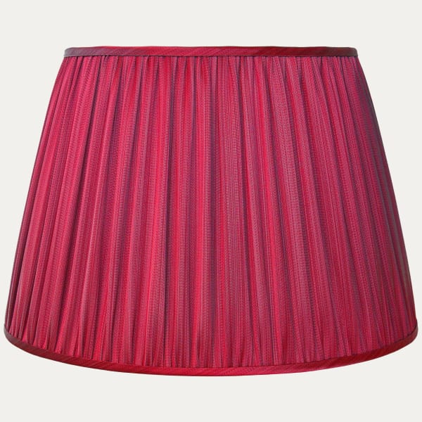 Vertige Ecarlate Silk Pembroke Lampshade
