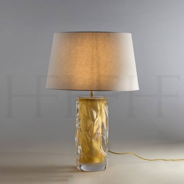 Umberto Table Lamp Foglio D'oro Antique Brass