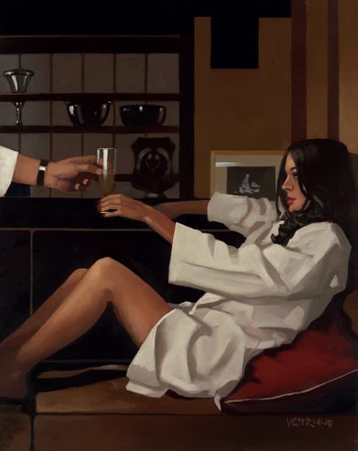 Jack Vettriano Man of Mystery