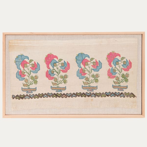 Framed Antique Textile