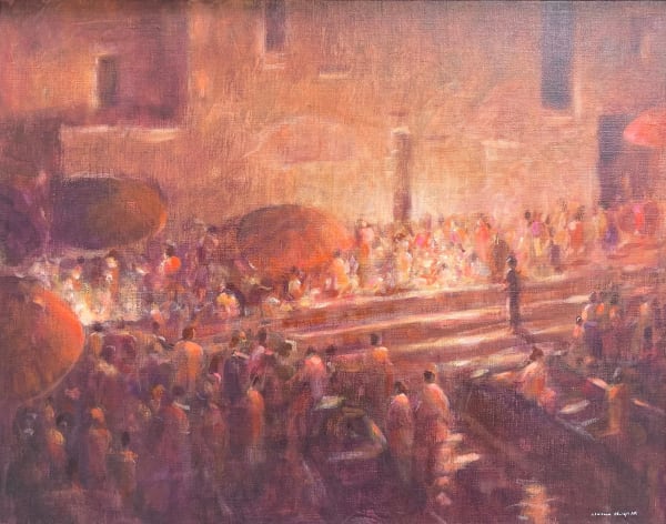 Varanasi, Steps by Lincoln Seligman