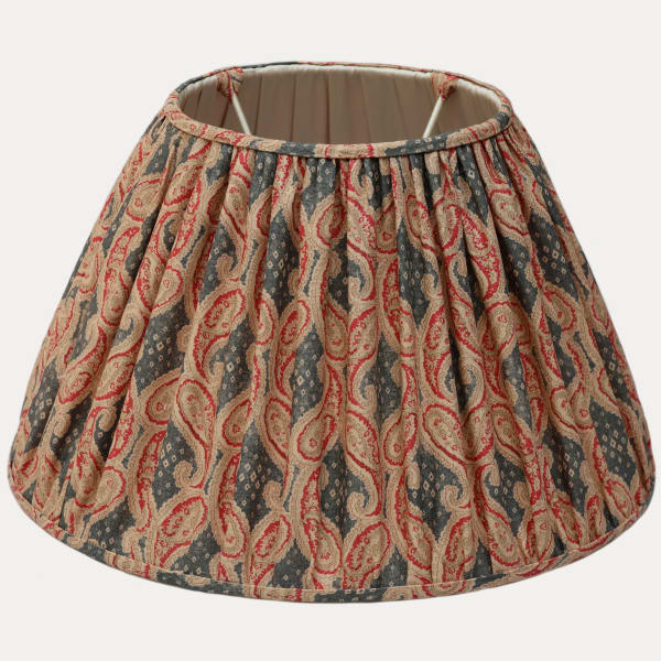 Bennison Calicut Paisley Empire Lampshade with Silk Lining