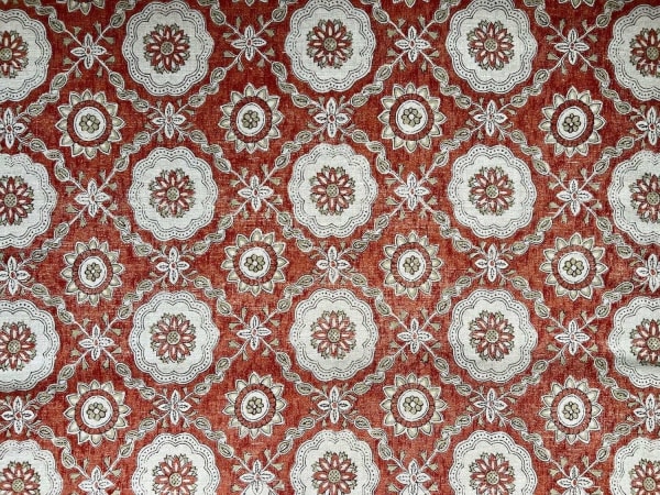 Toledo Henna on Silk Mutka