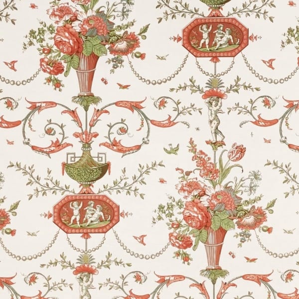 Toile Camèe Clair Cuivre Vert