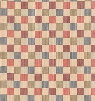 Little Check Red On Beige