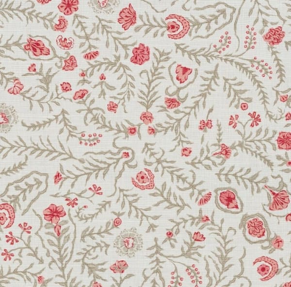 Cinnabar Faded Pink Green On Oyster