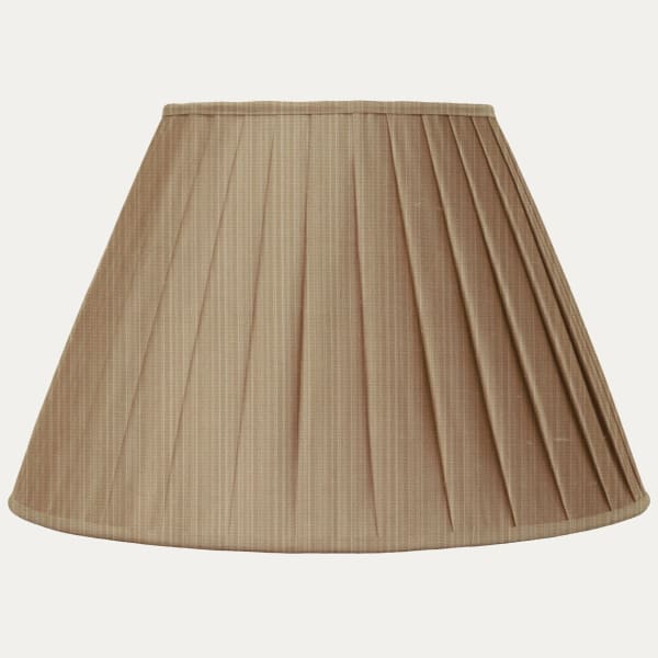 Mille Rayee 04 Silk Box Pleated Lampshade
