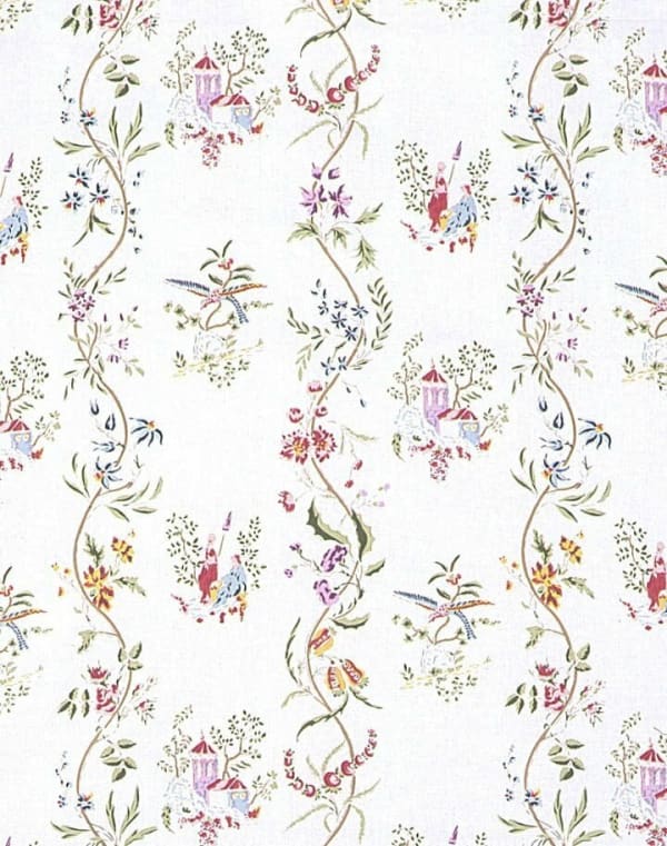 Percale Pompadour Clair Multicolore