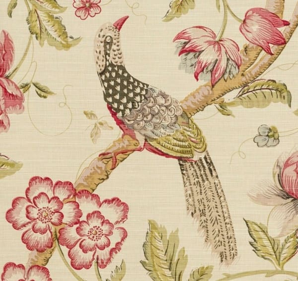 Chinese Pheasant Original On Beige