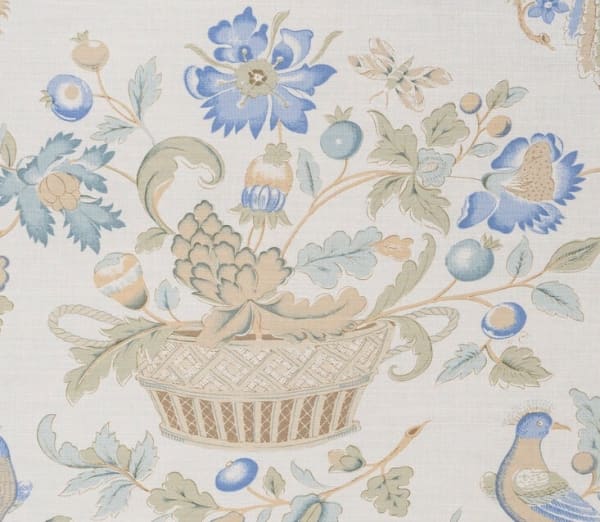 Bird Basket Blues Greens On Oyster