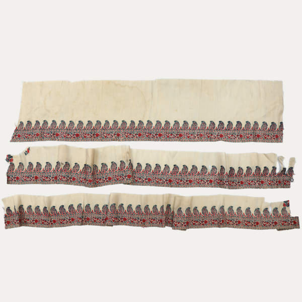 Three Borders of French 'Kashmir' Shawls