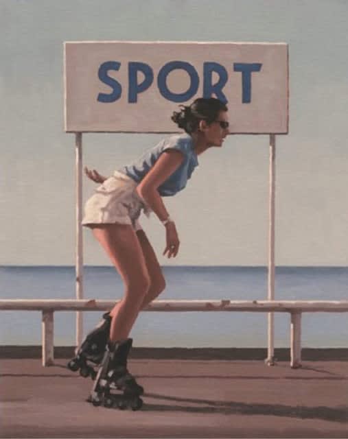 Jack Vettriano Blades II