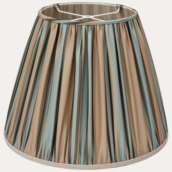 Claremont Charles X Silk Handsewn Lampshade with US Fittings