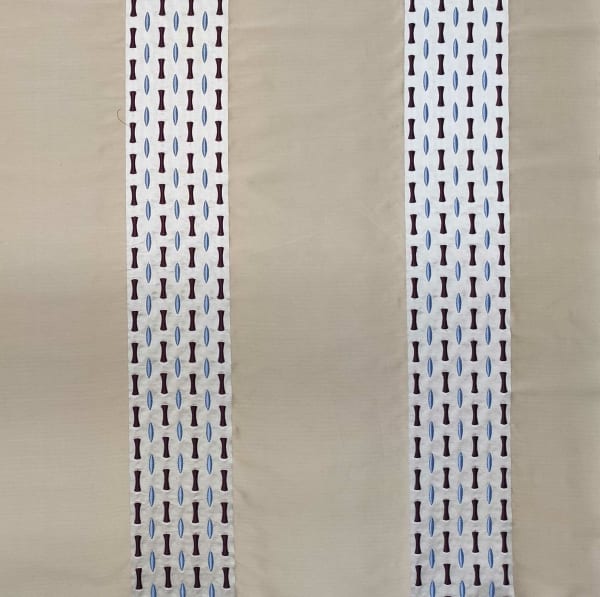 Cristina Stripes Cream Blue