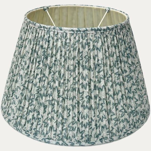 Warner Textile Archive Nathalie Grey Blue Lampshade