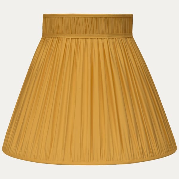 Gold SFJ Silk Collar Top Lampshade