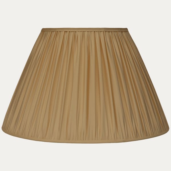 Fawn Taffetas Silk Empire Lampshade