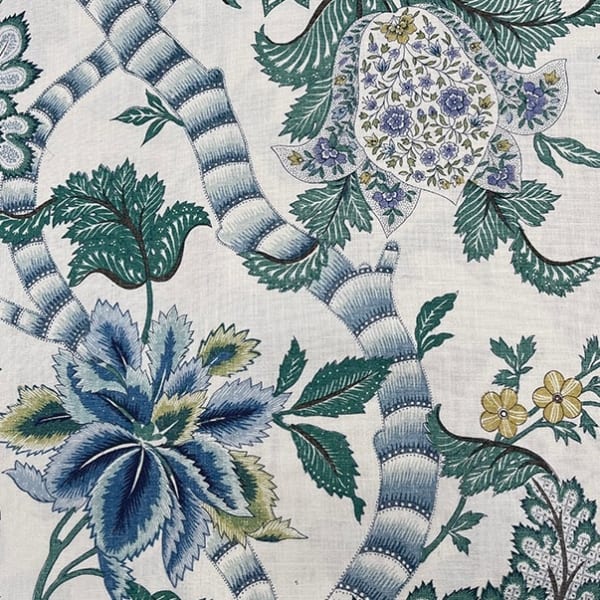 Kalamkari Teal Emerald