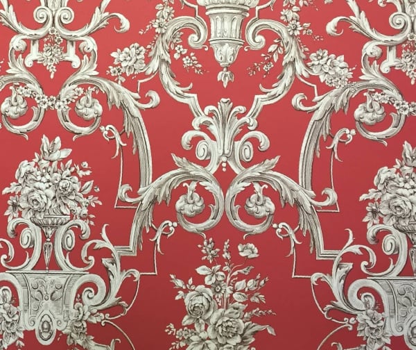 Barry Canvas Bistre Coral