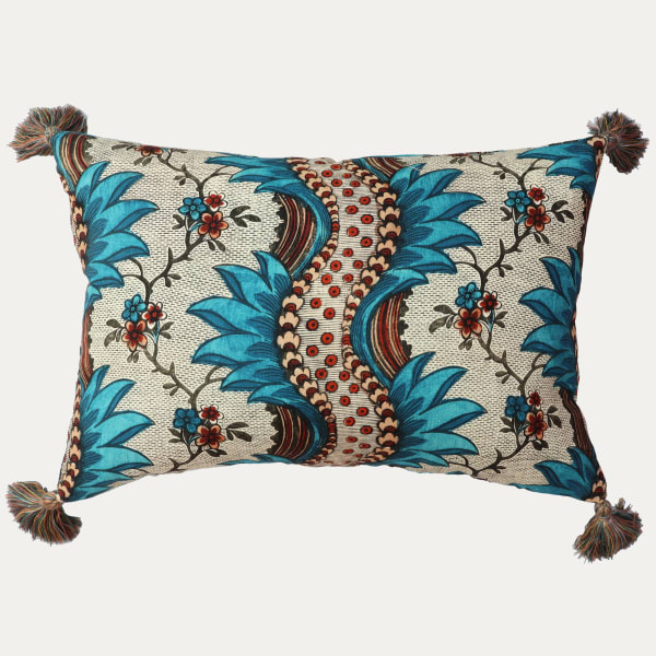 Antoinette Poisson Torrent Cushion with Bespoke Tassels