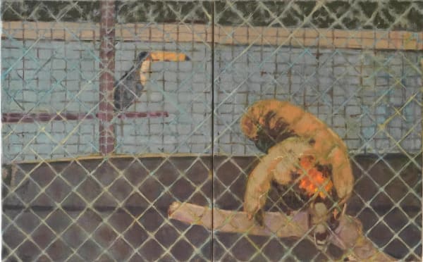 Rupert Travis, Rare Bird (diptych), 2024