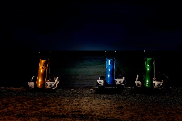Cathy Carter, RGB: Pedalo Beach, 2025
