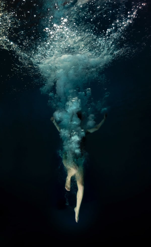 Cathy Carter, Plunge, Deep Ocean Blue #1