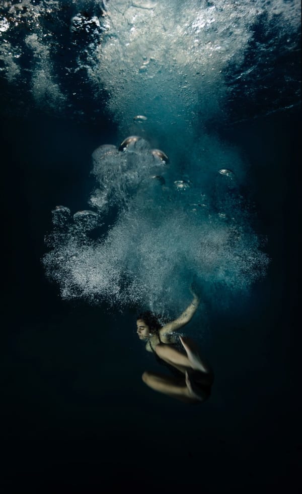Cathy Carter, Plunge, Deep Ocean Blue #2