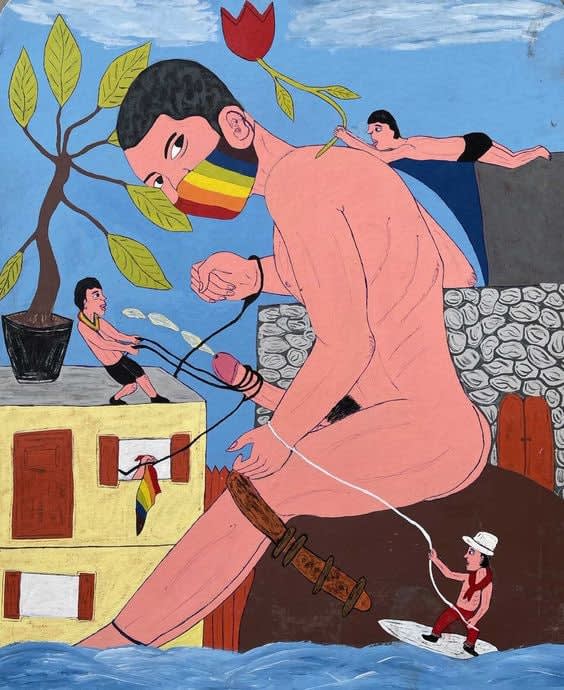 Pierre Louis Herold, The Gay Giant, 2021