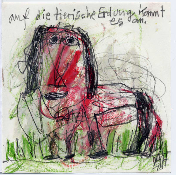 Alexandra Huber, Auf die tierische Erdung kommt es an, 2010