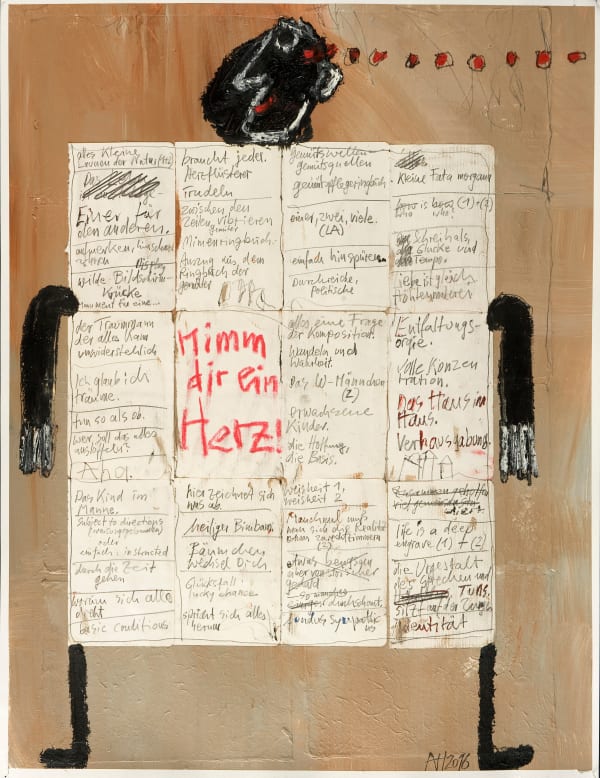 Alexandra Huber, Wilde Wortschatzkammer, 2016
