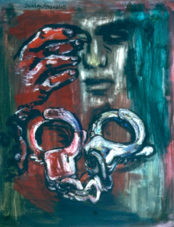 Mandela, 1994 Oil on canvas 79 x 63cm