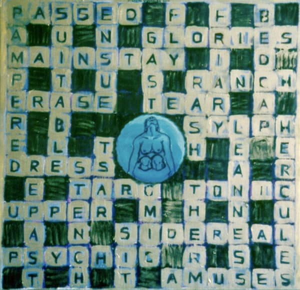 Sylph, 2000 Oil on canvas 100 x 100cm