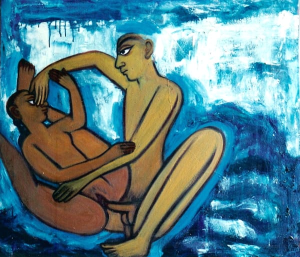 Position, 1993 Oil on canvas 79 x 84cm