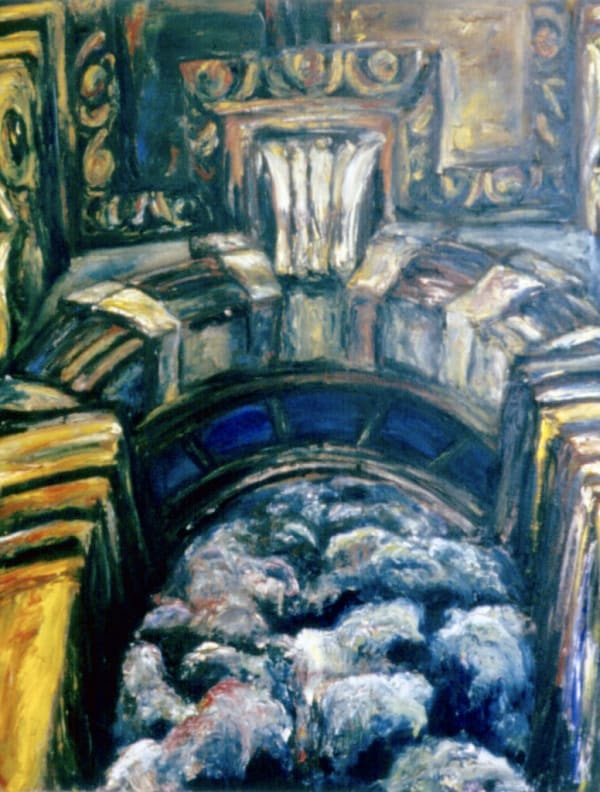 Portals II, 1990 Oil on canvas 198 x 165cm