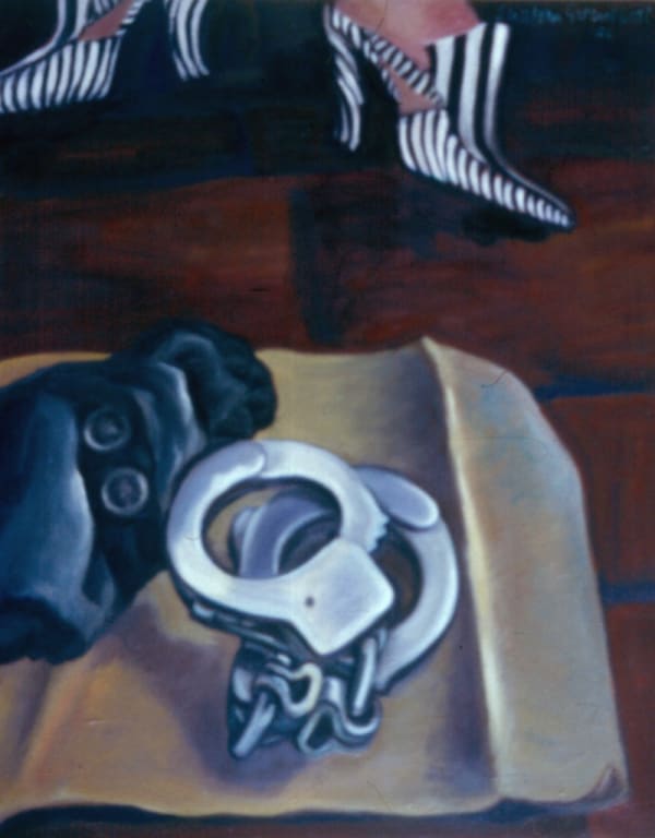 Mozart, 1995 Oil on canvas 79 x 63cm