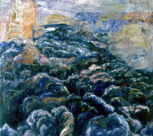 Homage to Schoenberg, 1990 Oil on canvas 170 x 180cm