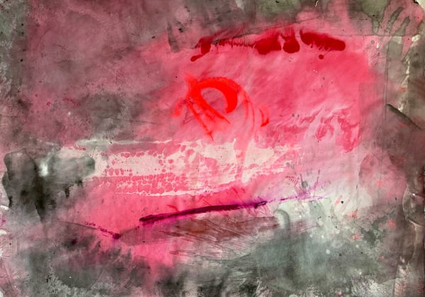 Land of Lost Content, 2025 acrylic on canvas 52 x 71 in.