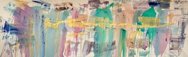 Heartbeat, 2024 60 x 169 in.