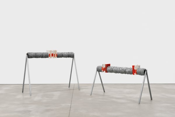 João Motta Guedes, Untitled (distance between our arms), I and II, 2025
