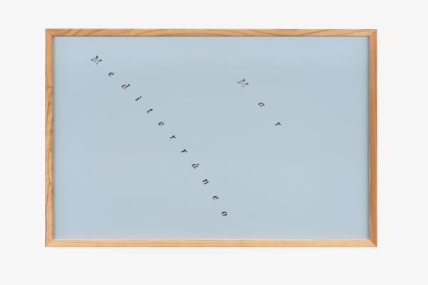 Adrien Missika, Atlas Ô - Mar Mediterrâneo, 2020