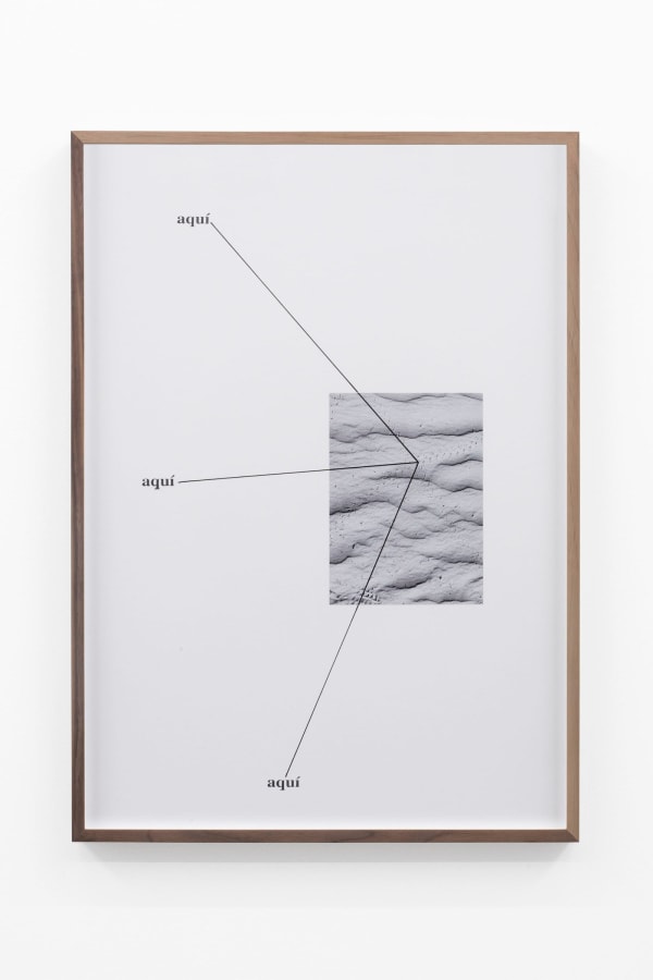 Adrien Missika, Camino por desierto (Aquí, aquí, aquí), 2018
