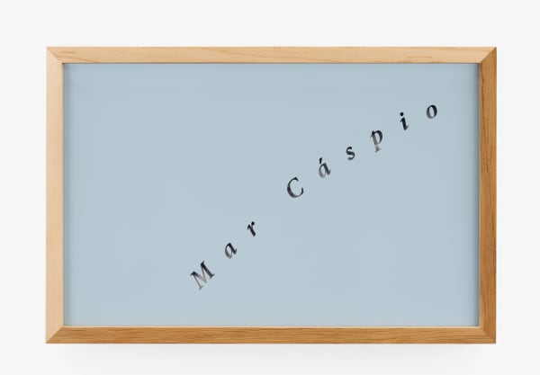 Adrien Missika, Atlas Ô - Mar Cáspio, 2020