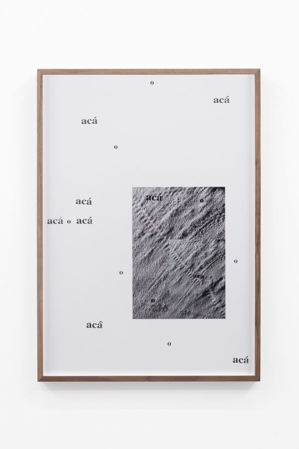 Adrien Missika, Camino por desierto (O acá o acá o acá o acá o acá o acá o acá o acá), 2018