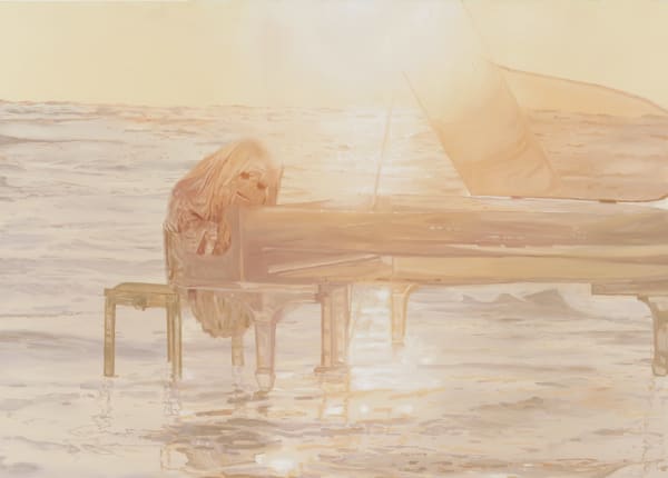 Gabriel Abrantes, Ghost Playing Grand Piano, 2024