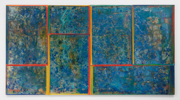 Frank Bowling, Jamsahibwall, 1990