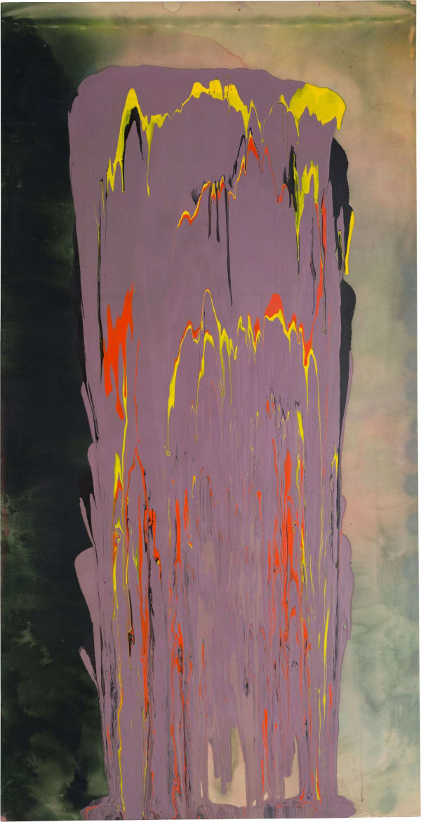 Frank Bowling, Grating Rhymes, 1975