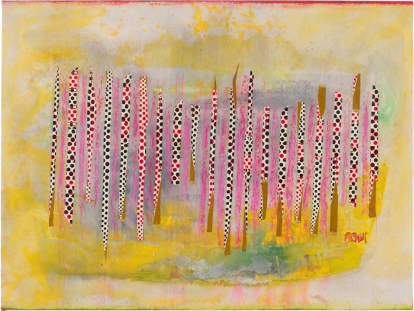 Frank Bowling, Wafting, 2018