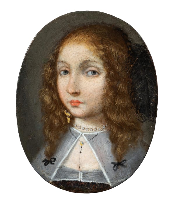 Giovanni Martinelli attr., Portrait of a young girl, ca. 1640 - 1650